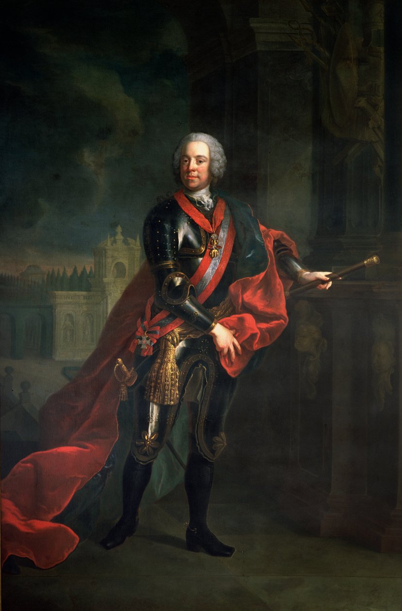 Kont Leopold Joseph von Daun (1705-66), Fieldmarshall ve Yedi Yıl Savaşı sırasında Avusturya Başkomutanı, Kolin kuşatmasında Büyük Frederick