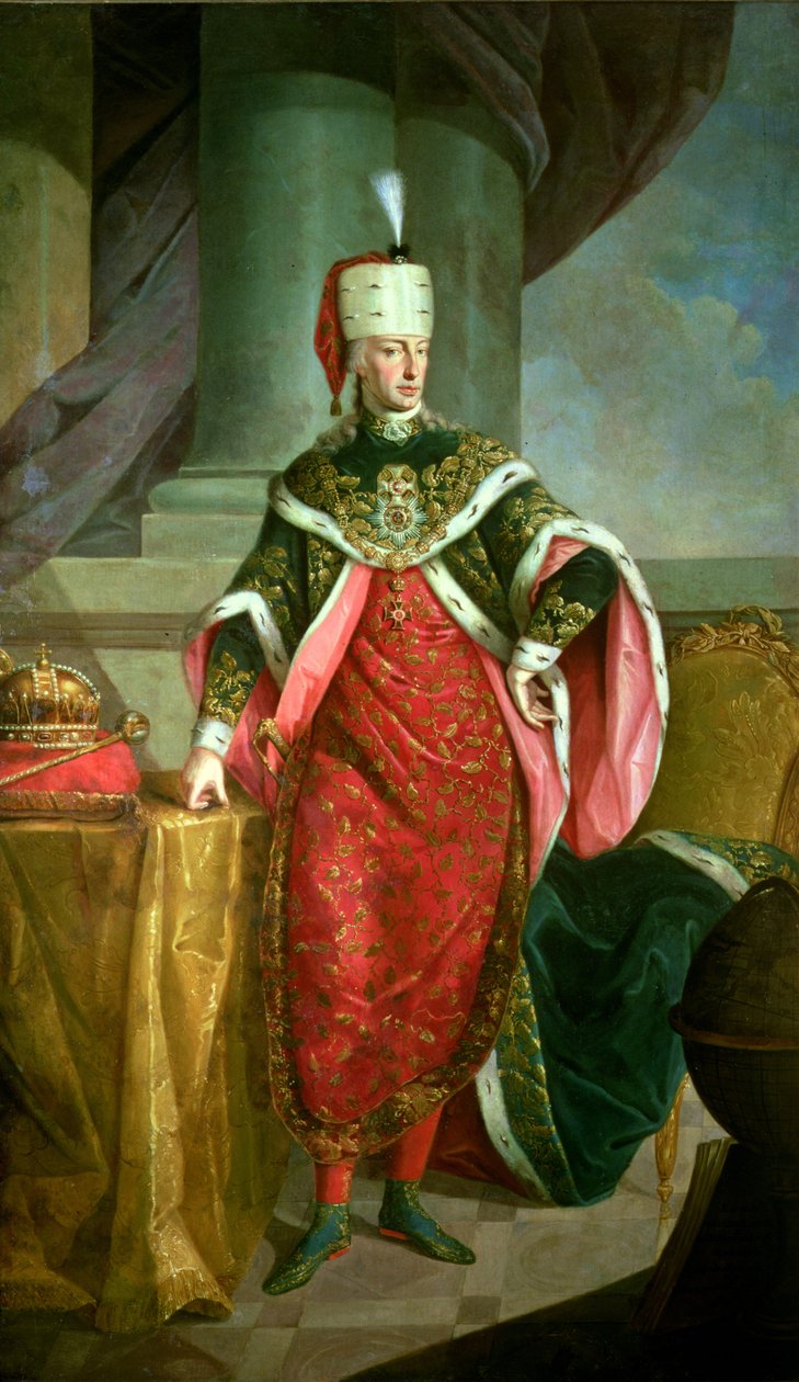 İmparator I. Francis (1708-65) Kutsal Roma İmparatoru, St. Stephan Nişanı