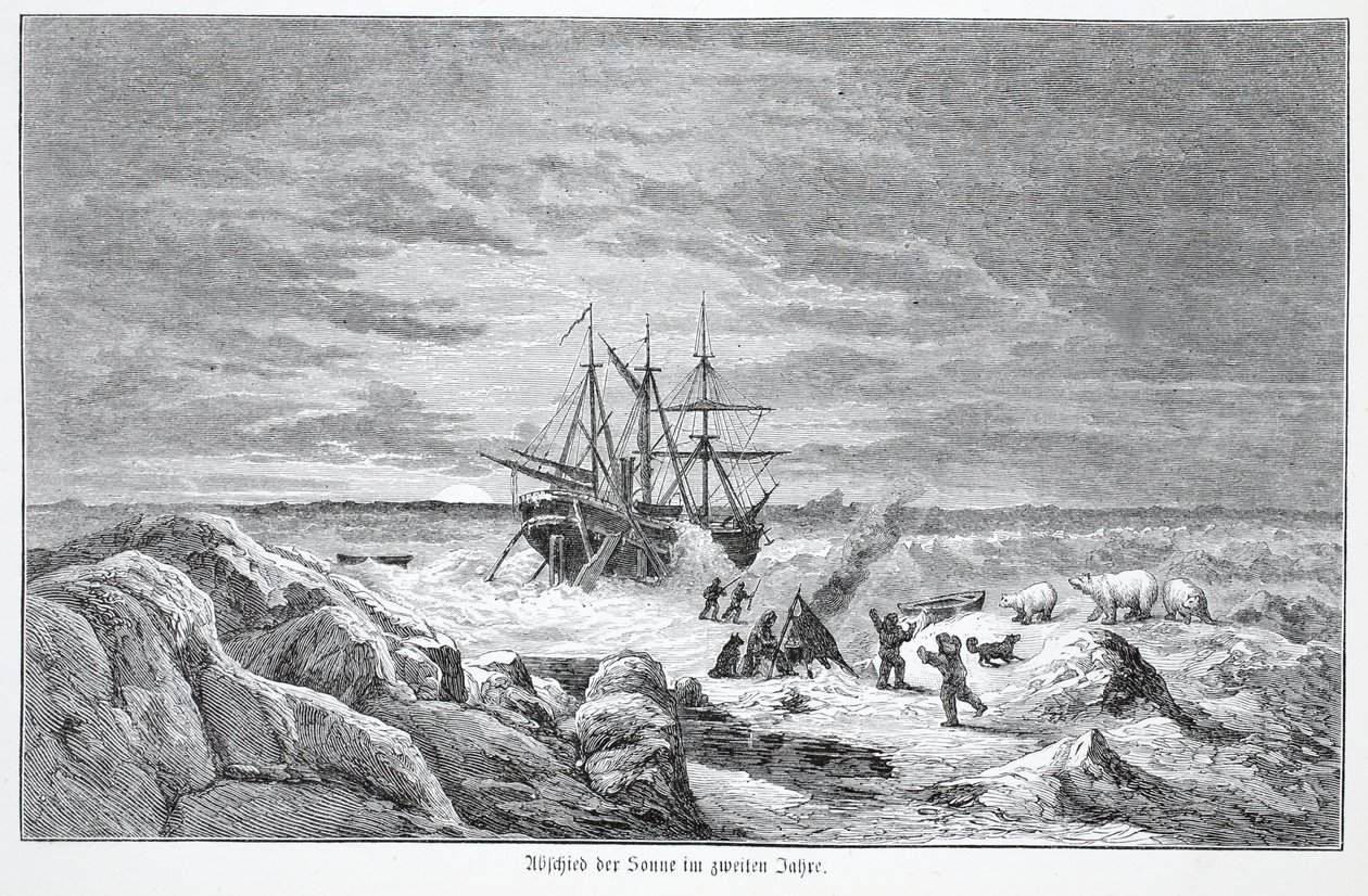 Güneşin ikinci yılında vedası, 1876 by Austrian School
