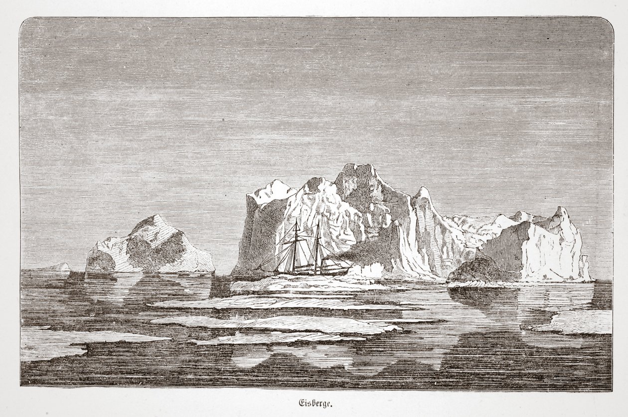 Buzdağları, Tegetthoff ile, 1876 by Austrian School
