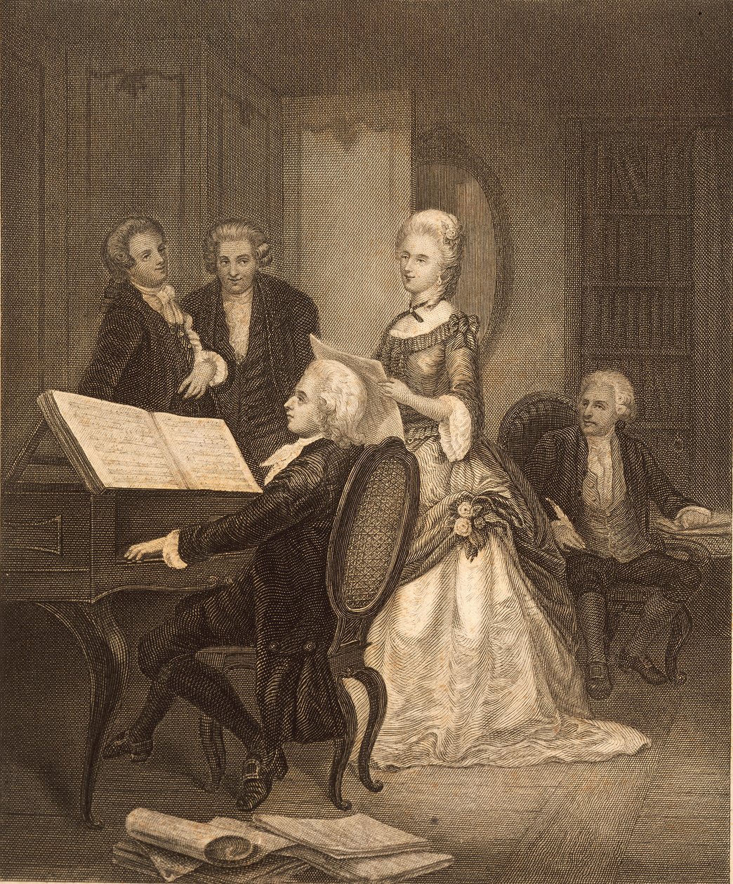 Wolfgang Amadeus Mozart, Caterina Maddalena Giuseppa