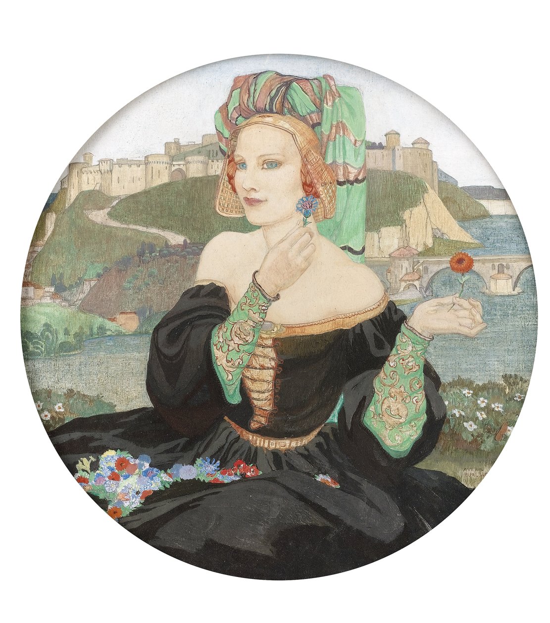 The Chria, c.1929 (gemideki sıcaklık) (ayrıntılar için bkz. 244476) by Averil Mary Burleigh