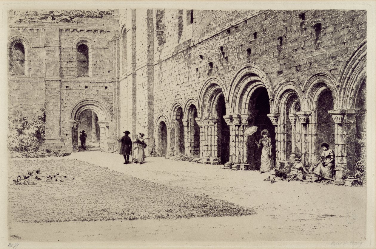 Manastır, Kirkstall Manastırı by Axel Haig