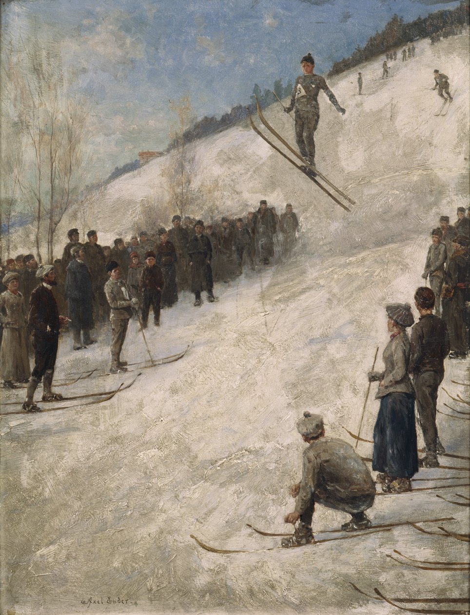 Fjelkenbakken, Asker