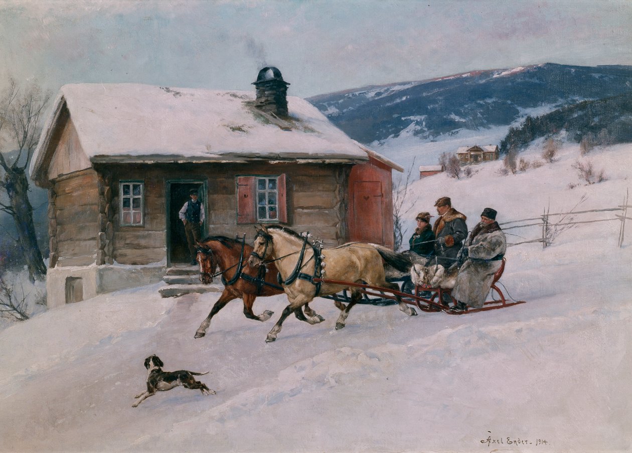 Kızak Sürme by Axel Hjalmar Ender
