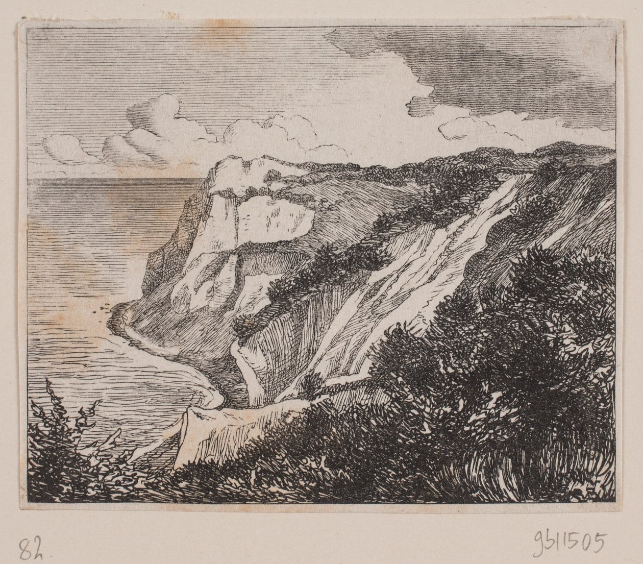 dağ Moens Klint by Axel Theodor Kittendorff