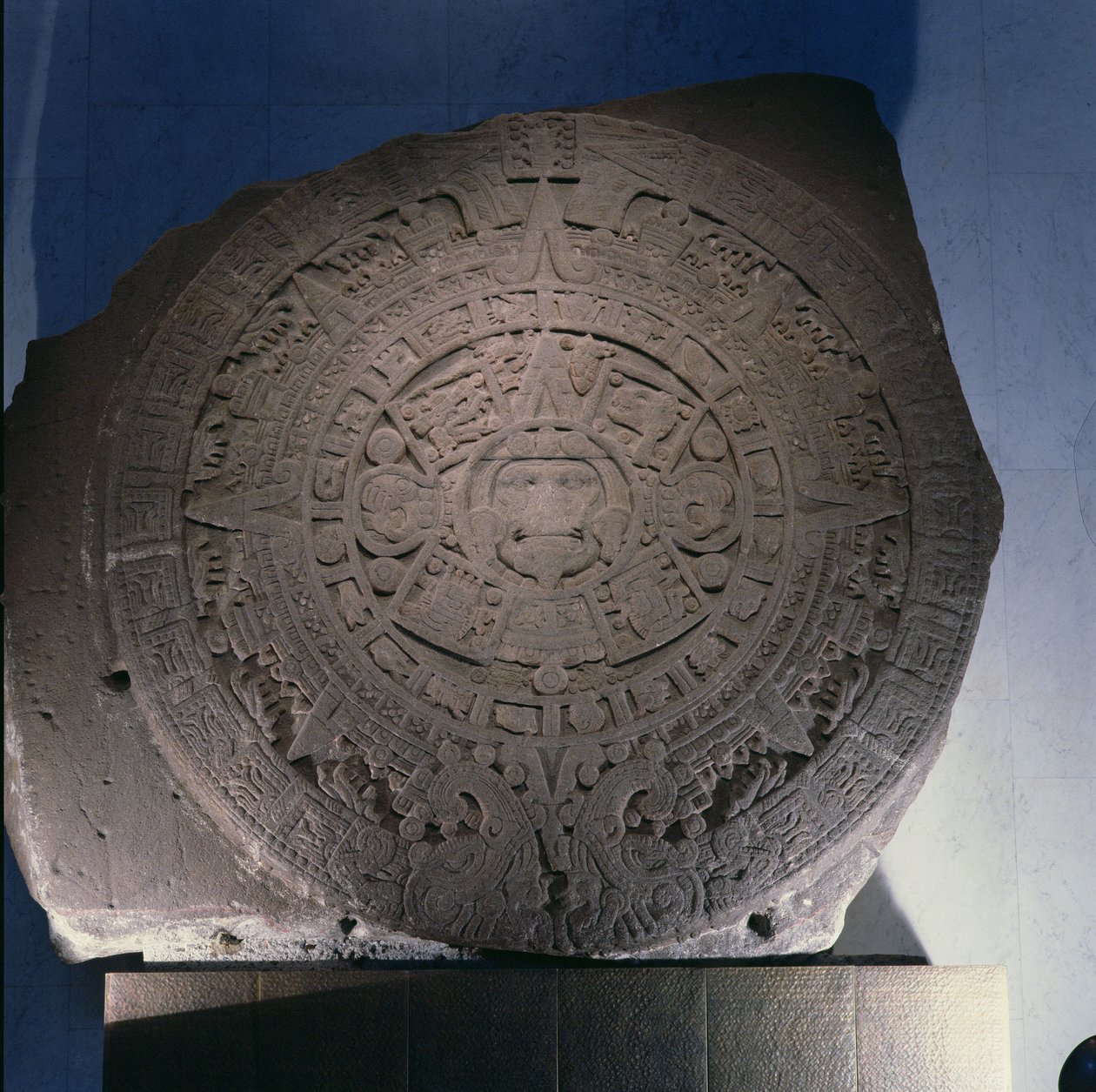 Büyük Takvim Taşı, Geç Post Klasik Dönem (1300-1521) (ayrıca bkz. 207556) by Aztec