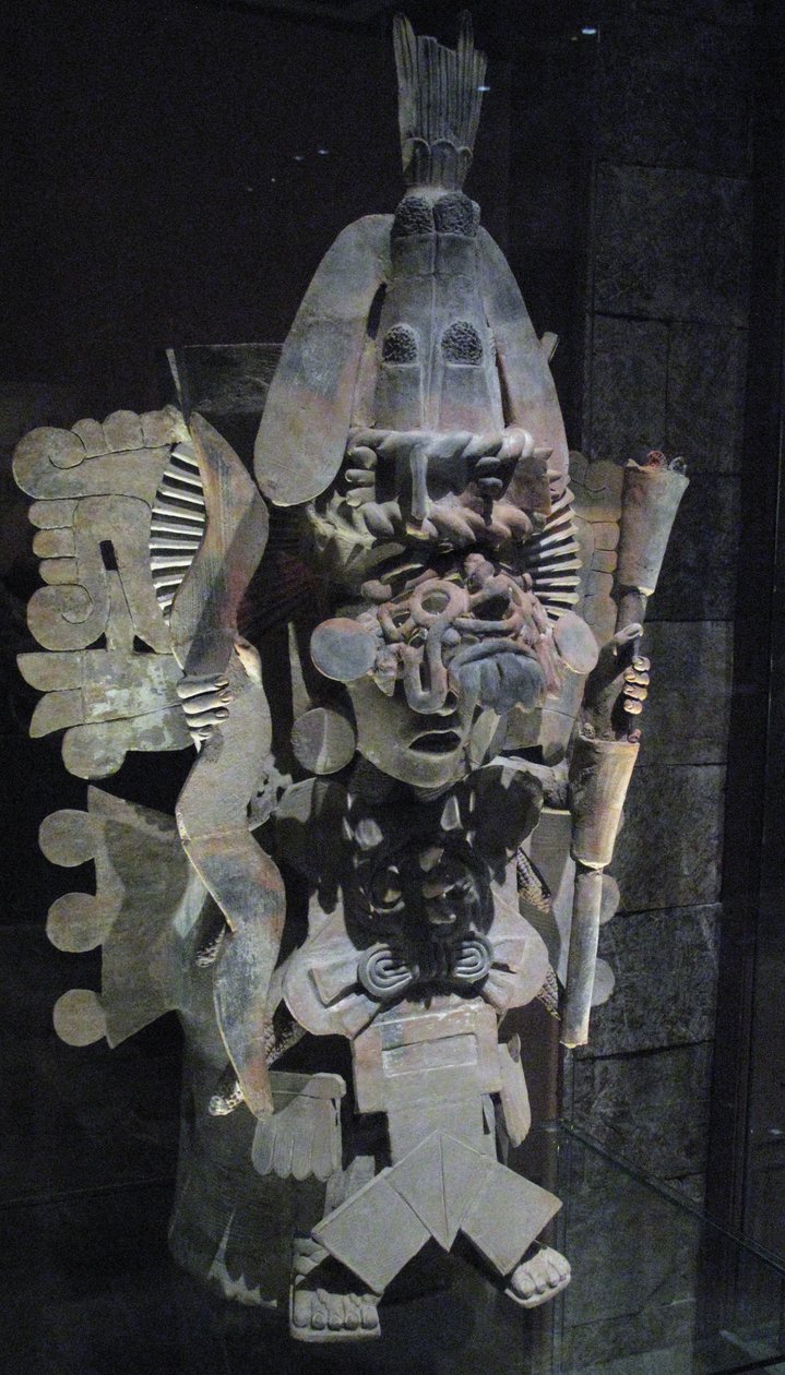 Tanrı Nappatecuhtli, Tlahuac, Geç Postklasik dönem, c.1500 şeklinde tütsü brülörü by Aztec