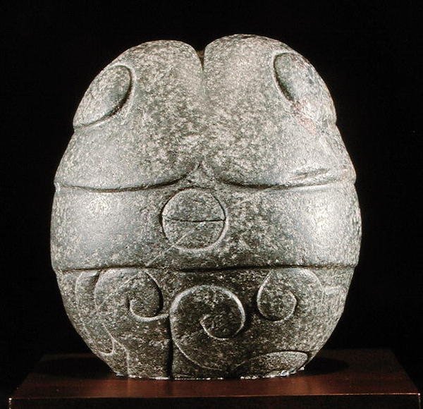 Soyut kalp, Geç Post Klasik Dönem (taş) by Aztec Aztec