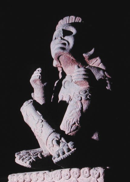 Xochipilli (ayrıca bkz. 217529), Geç Klasik Dönem (1300-1521) (taş) by Aztec Aztec