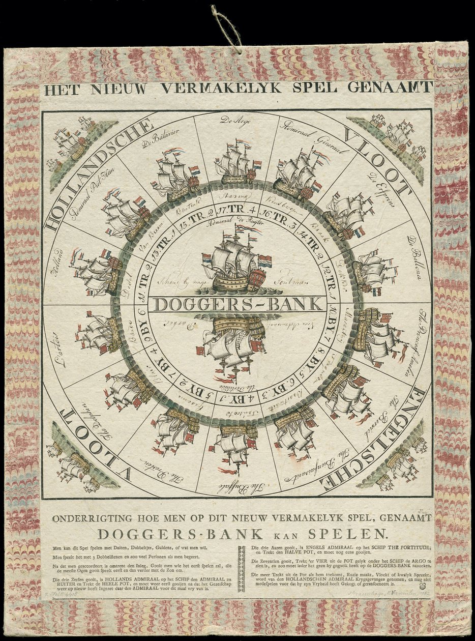 Adlı Yeni Eğlenceli Oyun / Dogger Bank (nesne üzerindeki başlık) by B. Vermeulen