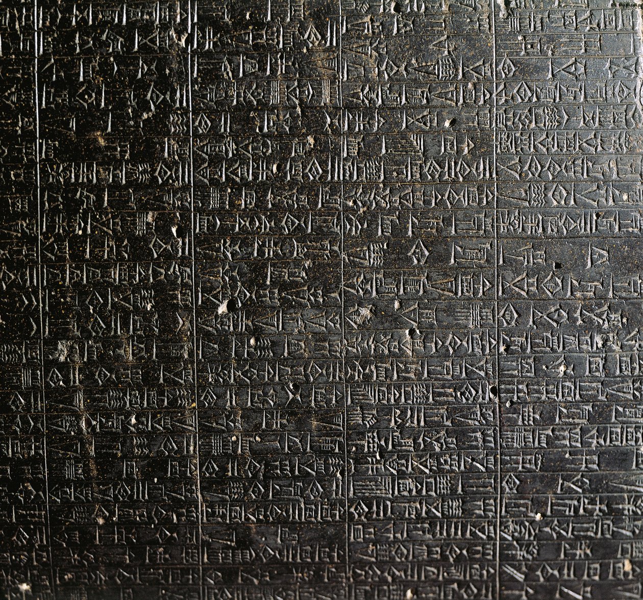 Hammurabi Kanunları ile Diyorit steli by Babylonian