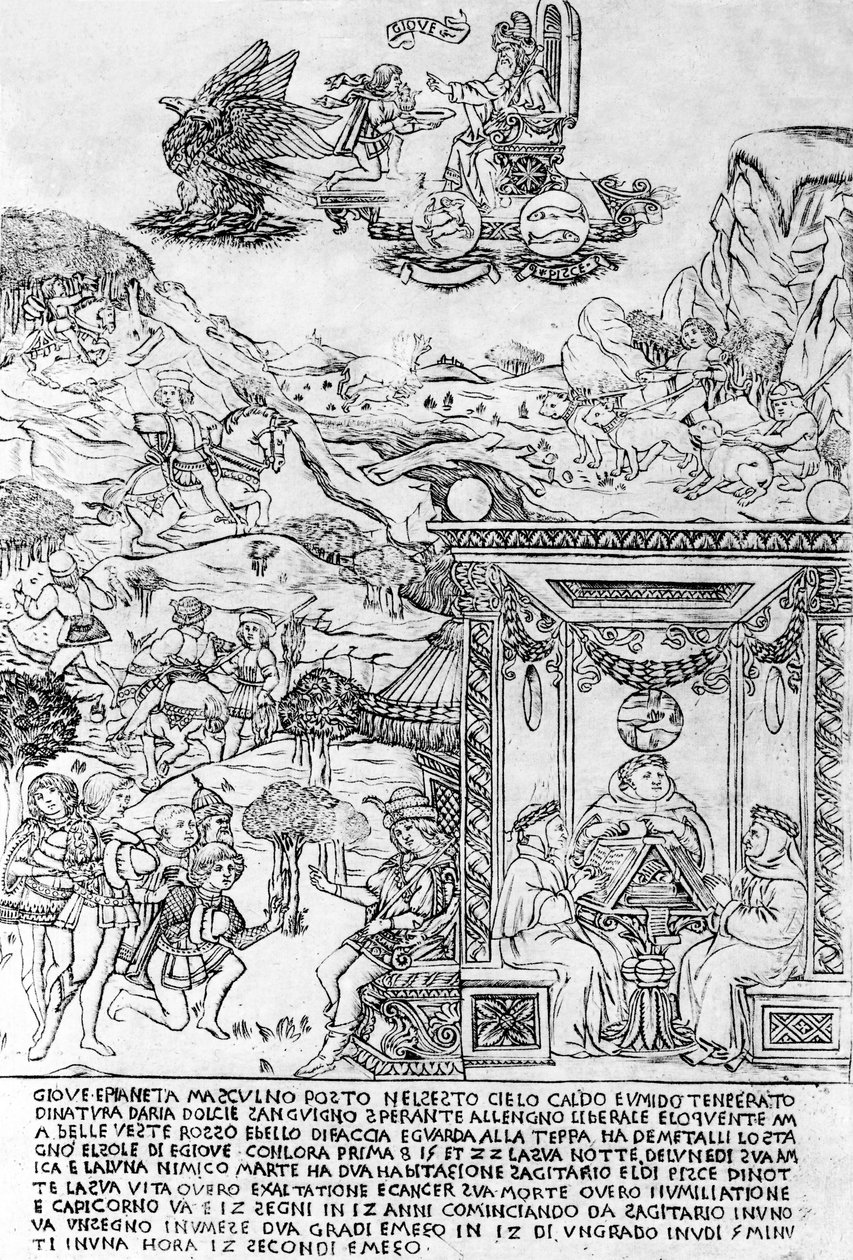 Jüpiter, c.1464 by Baccio Baldini