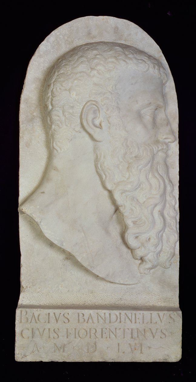 Otoportre, 1556 (mermer) by Baccio Bandinelli