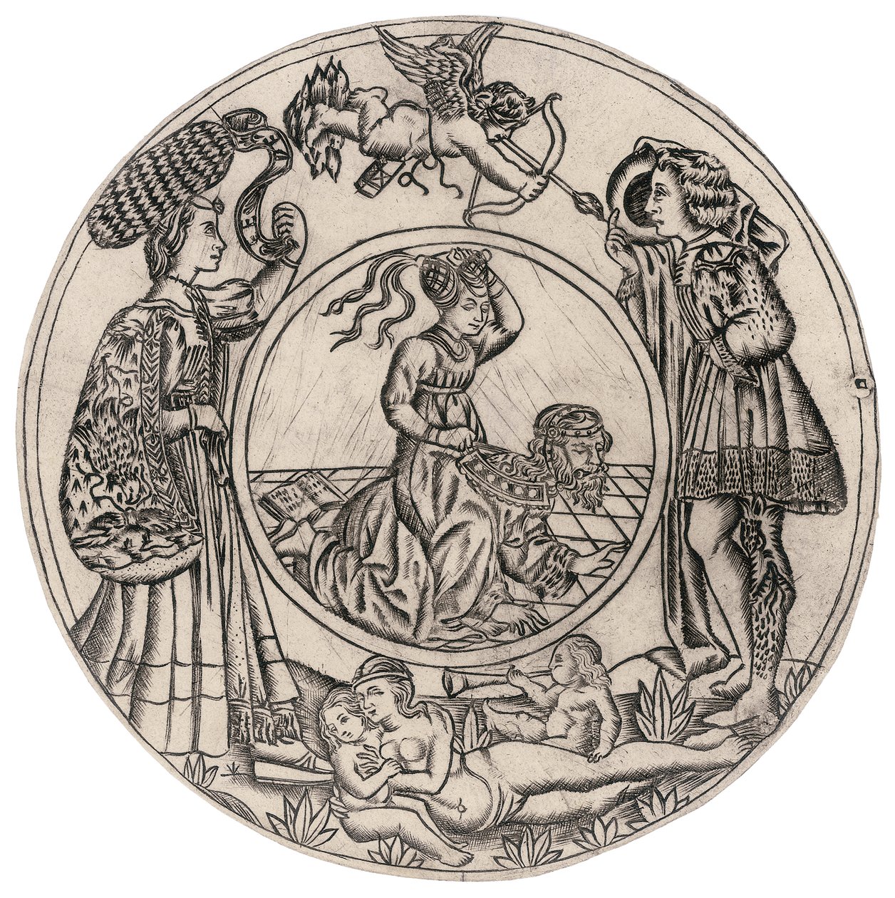 Aristoteles ve Phyllis, Eros