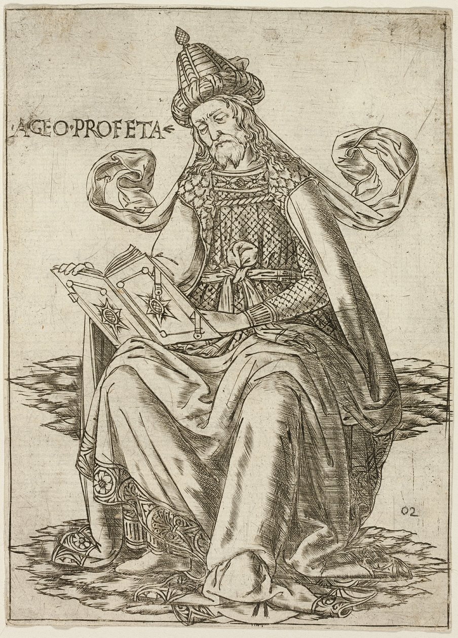 Peygamber Hagay by Baccio Baldini