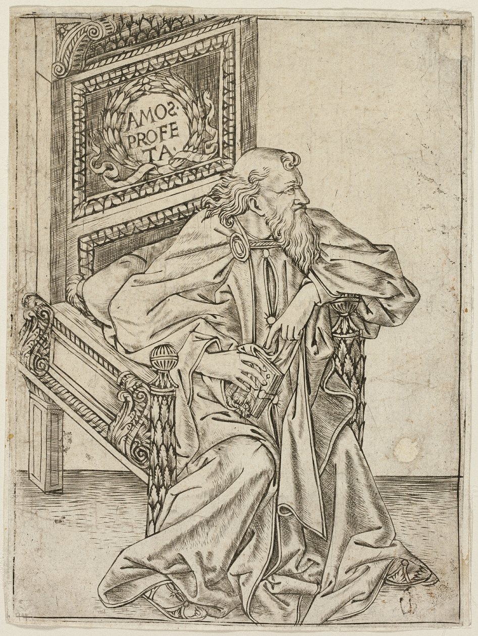 Peygamber Amos by Baccio Baldini