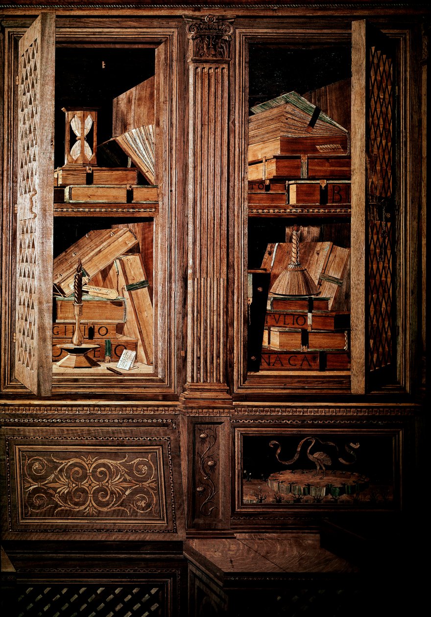 Studiolo of Montefeltre Dükü Frederic III, Urbino Dükü (Urbino), İtalyanca Federico III da Montefeltro