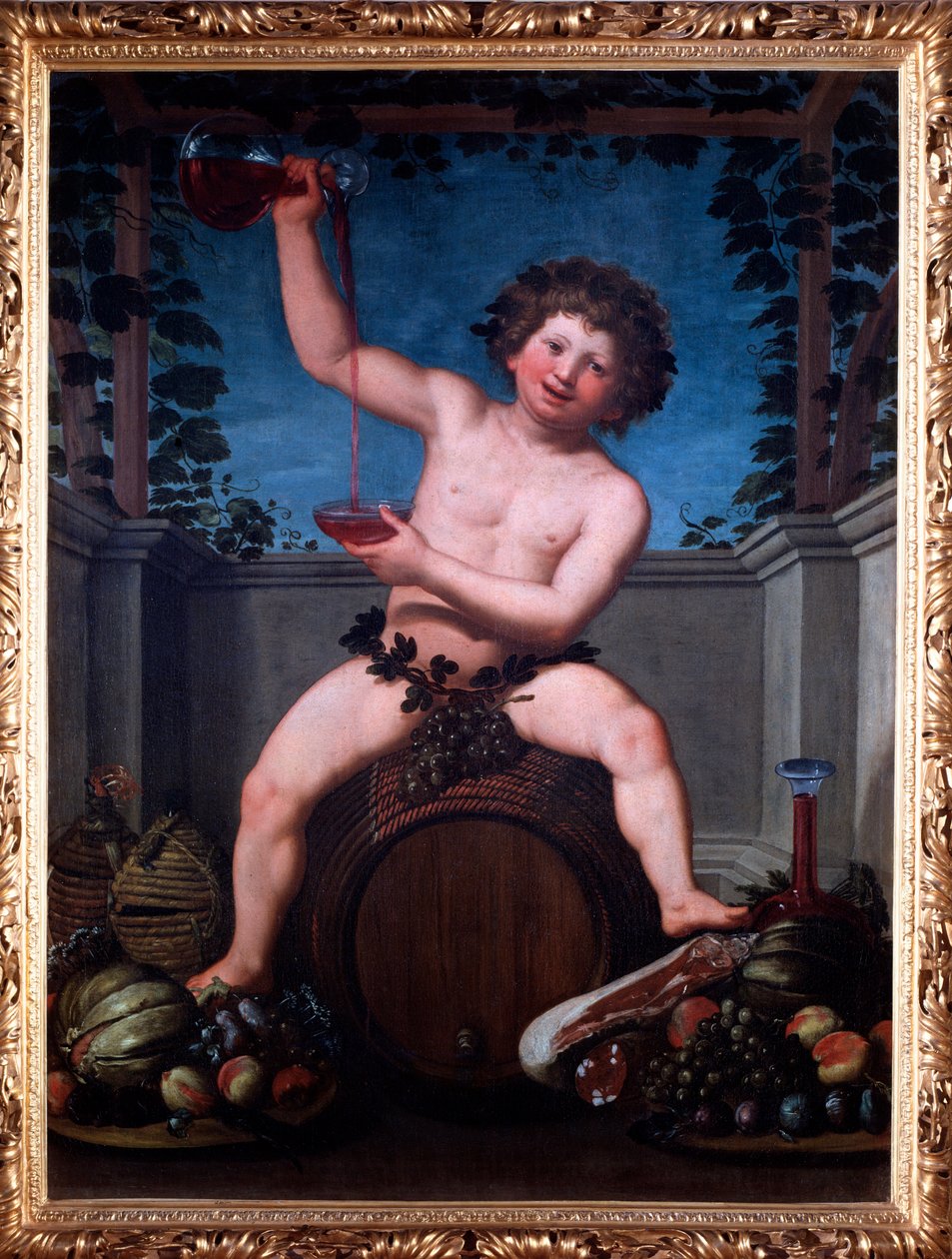 Bacchus (Resim, c.1630) by Baccio del Bianco