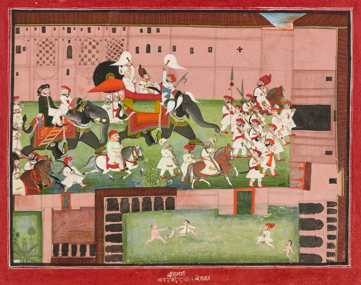 Albay Borthwick ile M. Balwant Singh by Baijnath