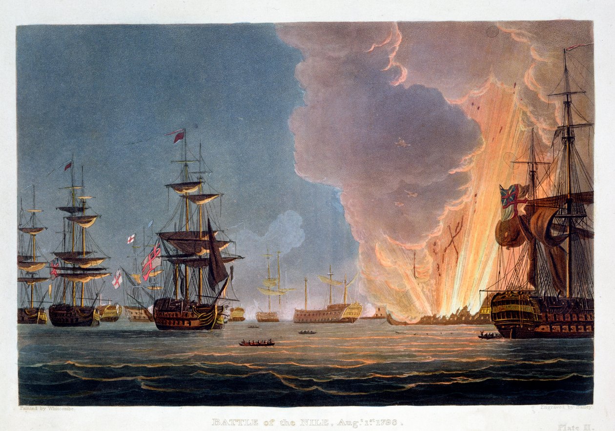 Nil Savaşı, 1 Ağustos 1798 1816 by Bailey