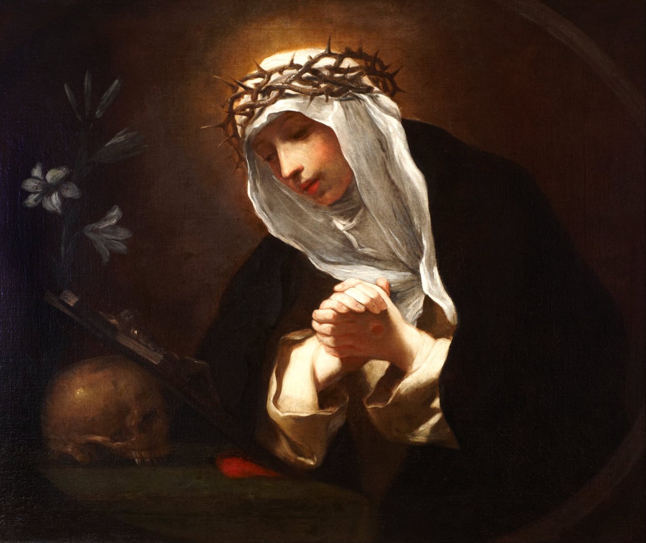 Sienalı Aziz Catherine by Baldassare Franceschini