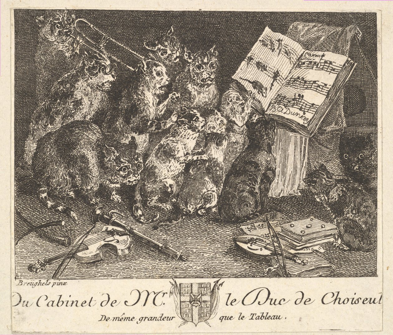 Duc de Choiseul koleksiyonundaki tablodan sonra, 1771