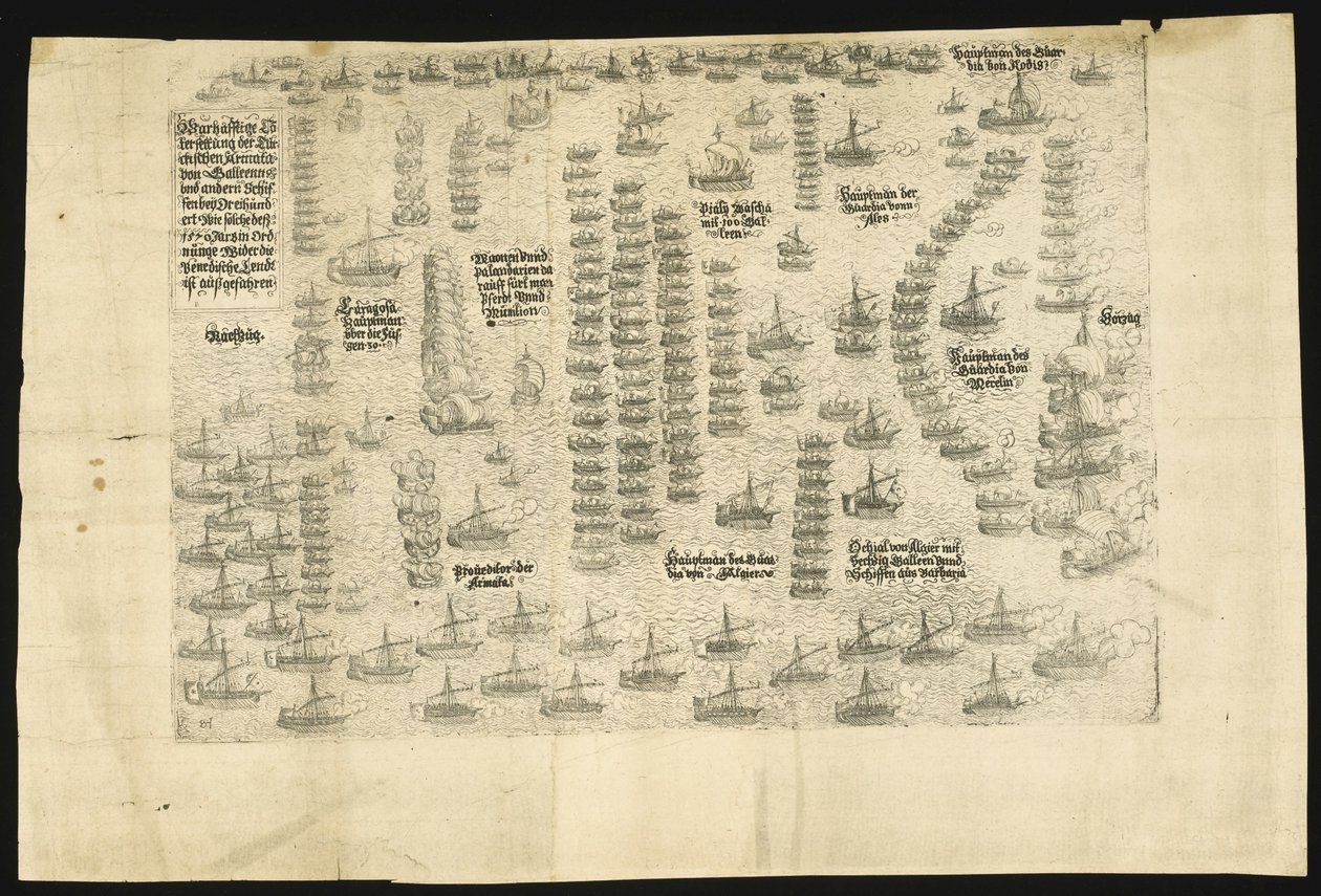 7 Ekim 1571, 1571 İnebahtı Savaşı by Balthasar Jenichen