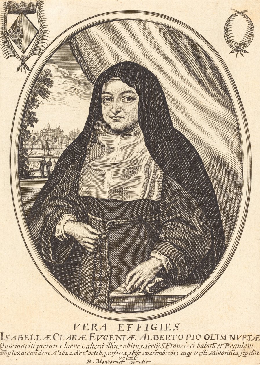 Isabelle Claire Eugenie by Balthasar Moncornet