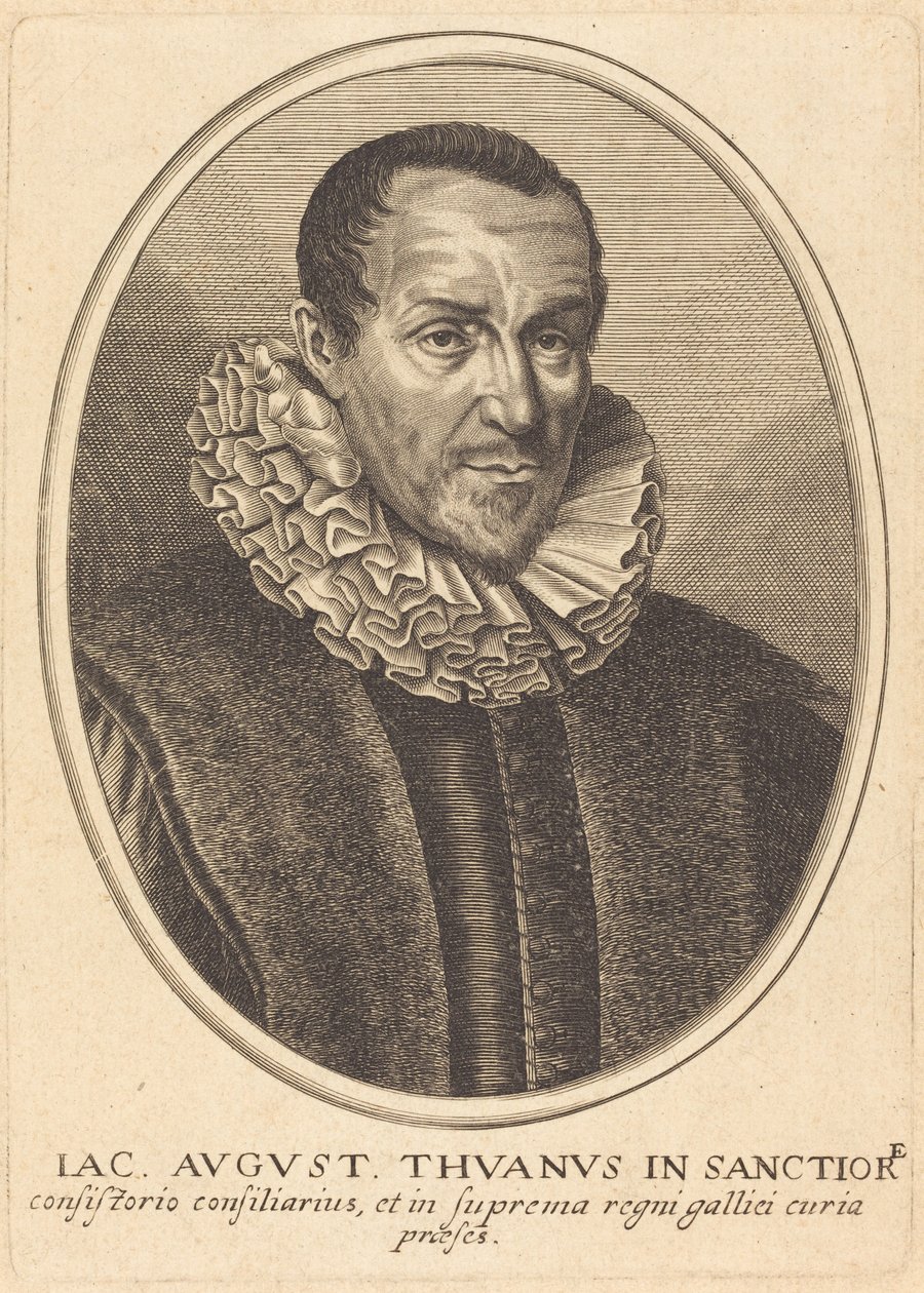Jacques-Auguste de Sen by Balthasar Moncornet