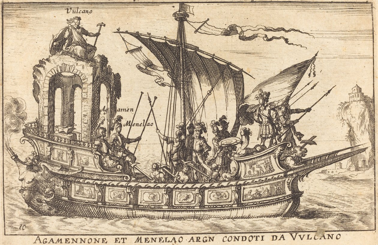 Agamenon ve Menelaus, Vulcan