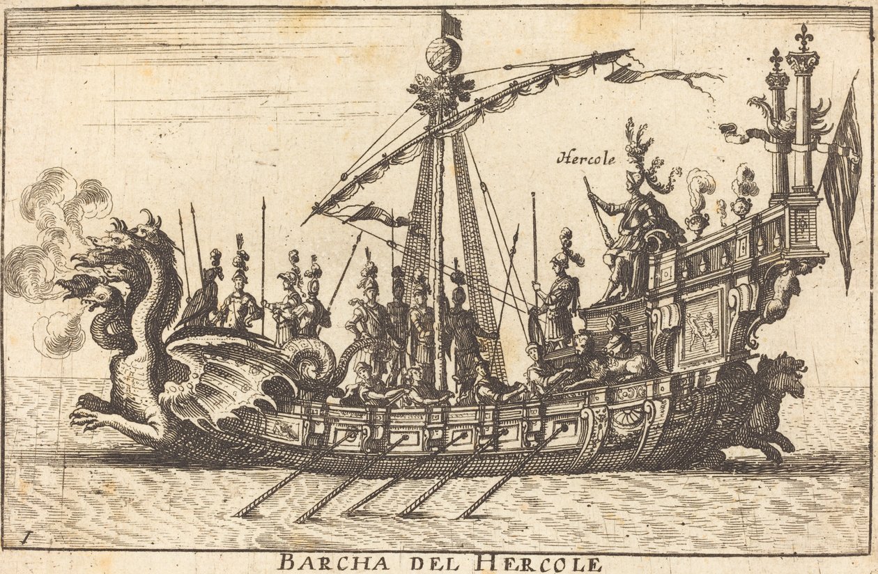 Tüm del Hercole by Balthasar Moncornet after Remigio Cantagallina