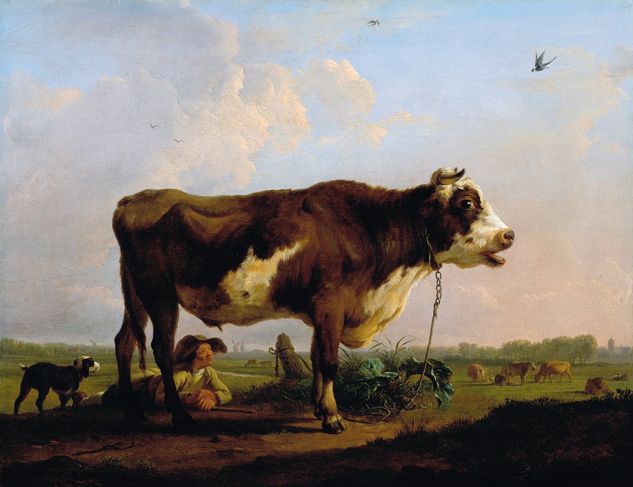 Bir boğa by Balthasar Paul Ommeganck