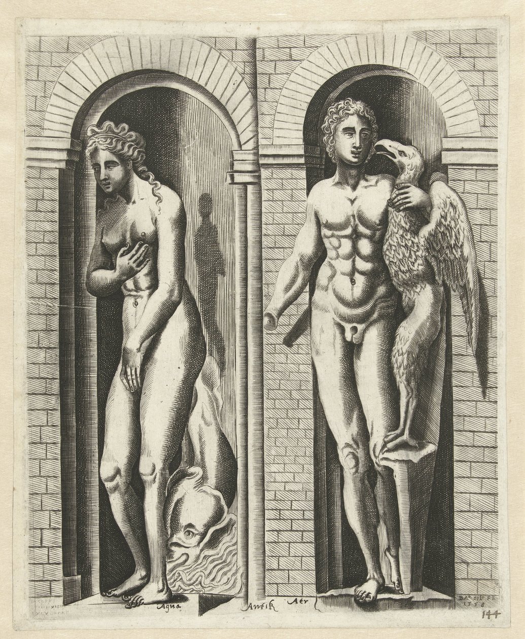 su ve hava by Balthazar van den Bos