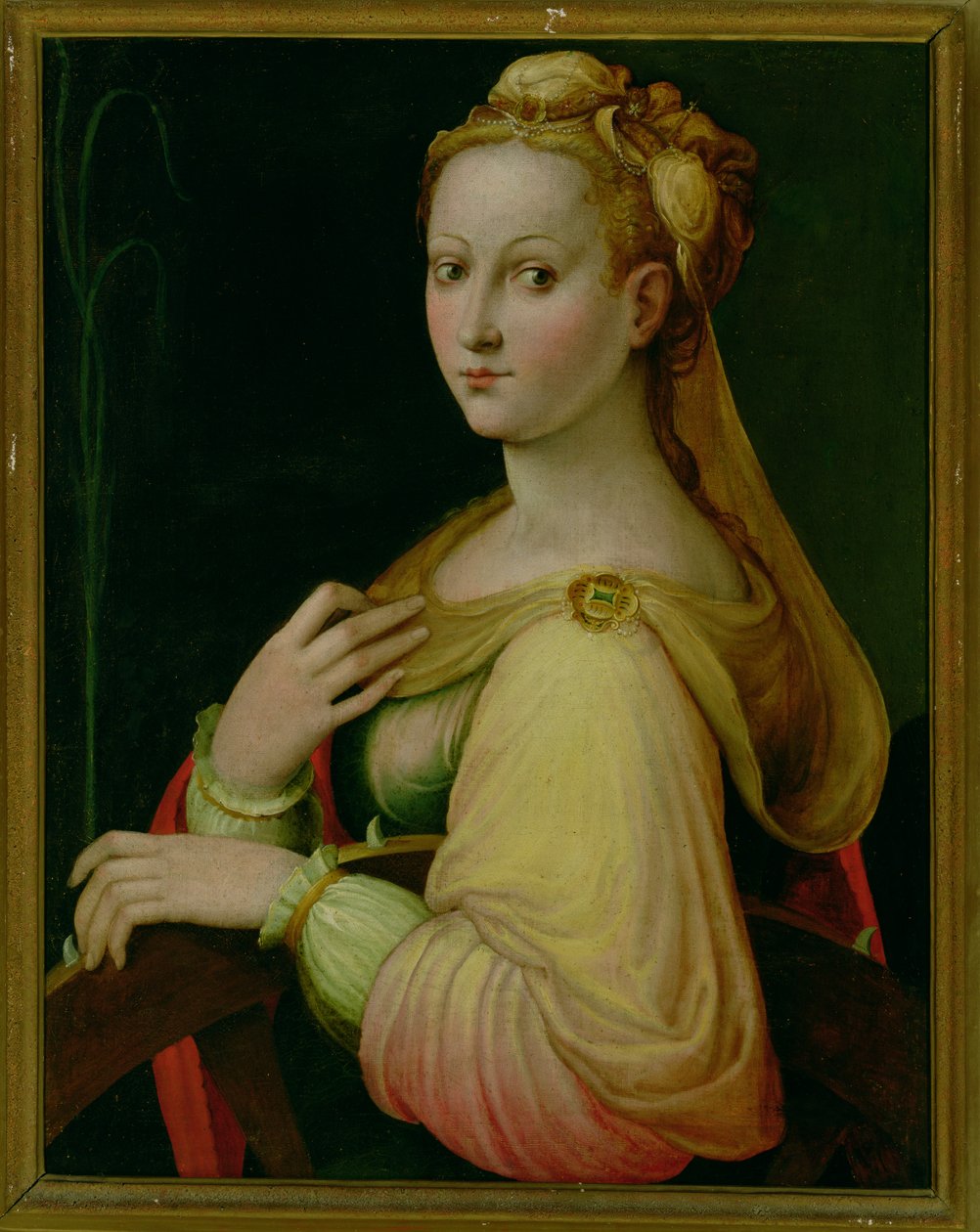 İskenderiyeli Aziz Catherine by Barbara Longhi