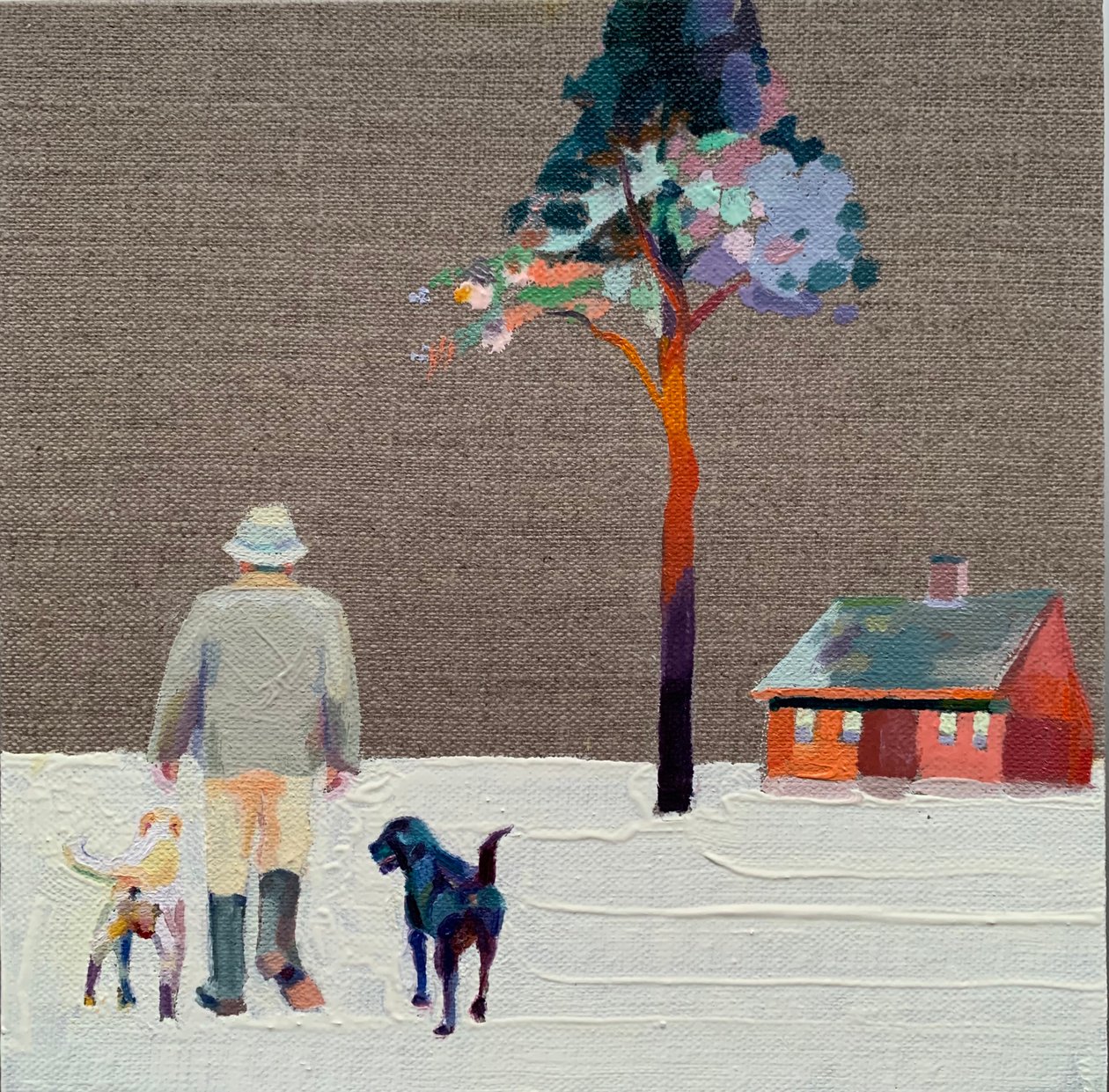 eve doğru, 2020 by Barbara Hoogeweegen