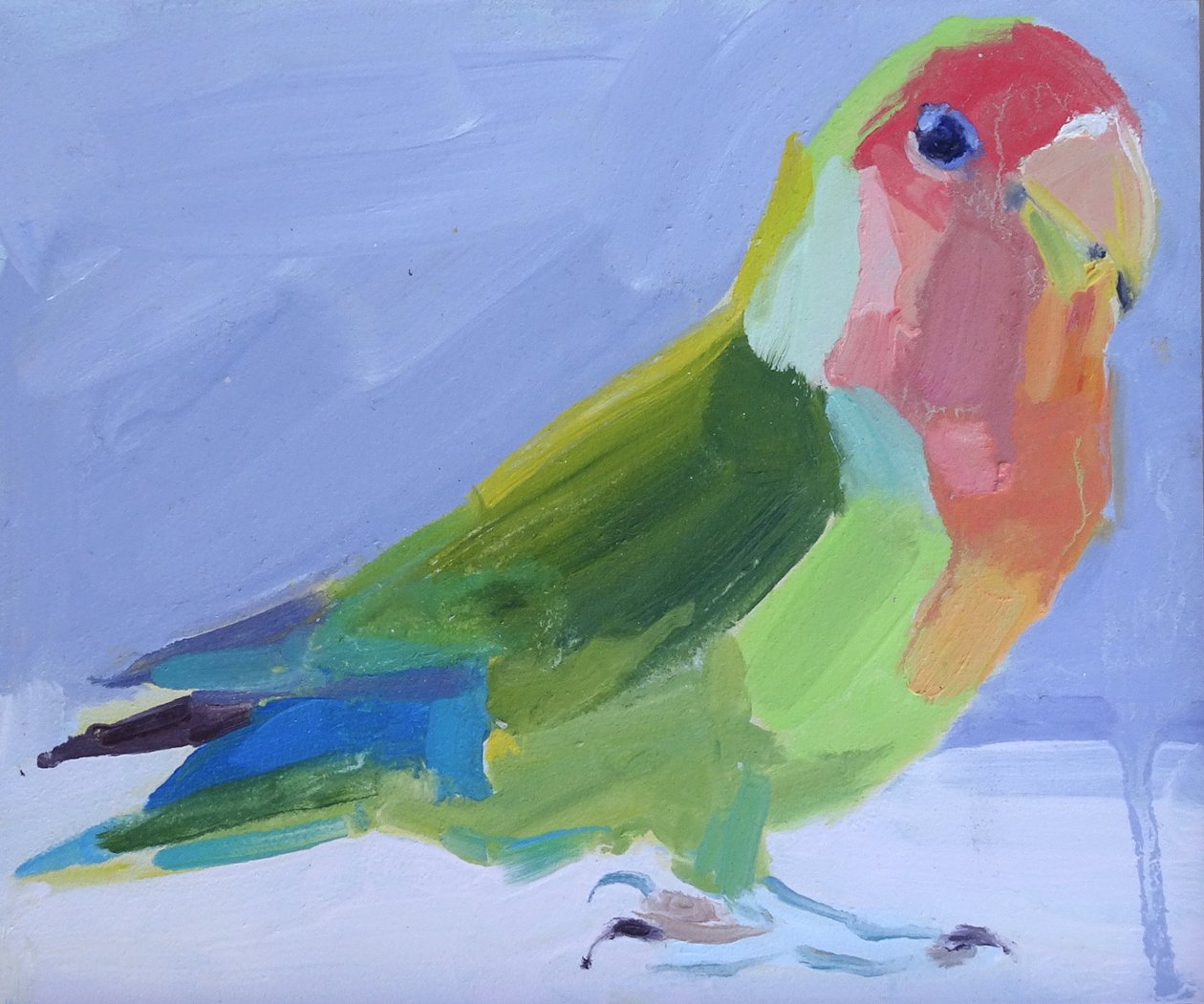 muhabbet kuşları, 2017 by Barbara Hoogeweegen