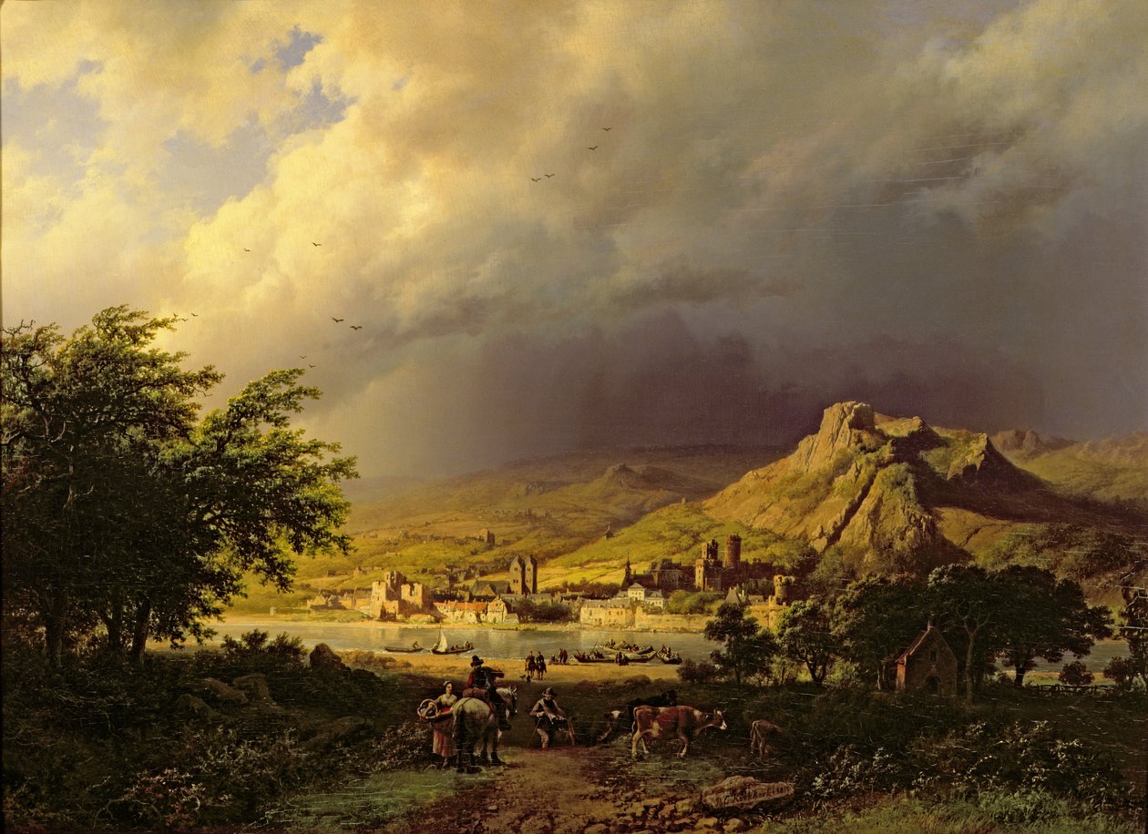 Yaklaşan Fırtına by Barend Cornelis Koekkoek