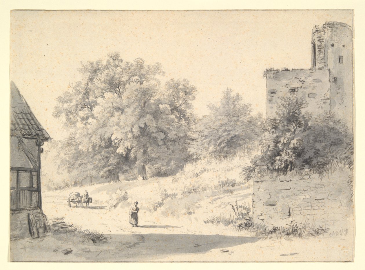 Manzara by Barend Cornelis Koekkoek