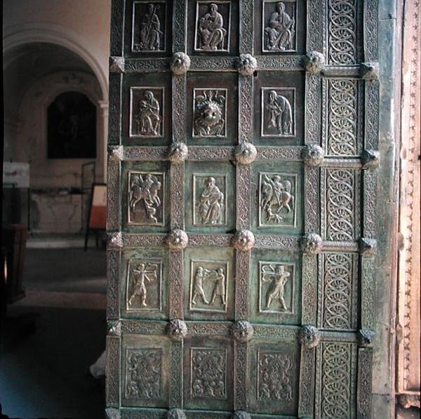 Cepheden kapılar (bronz) by Barisano da Trani