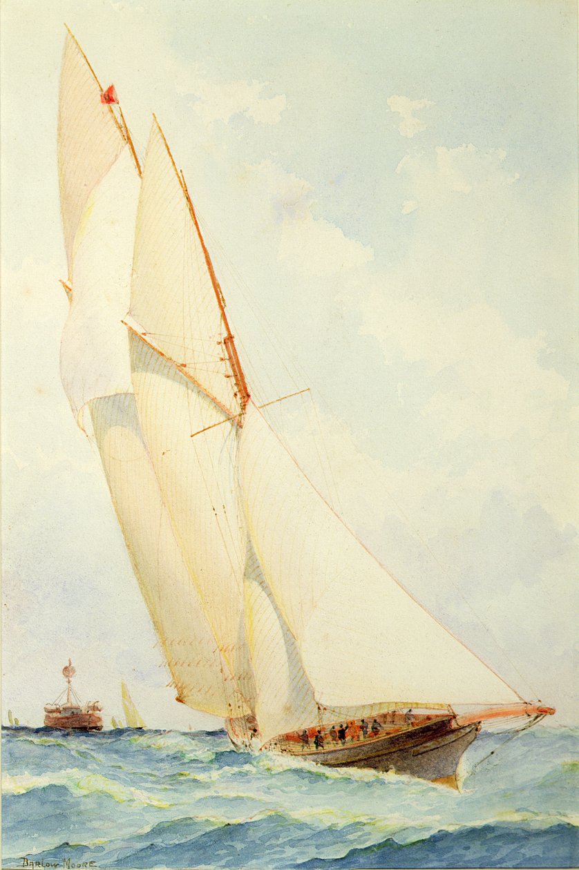 Yelken Altında Gulet by Barlow Moore