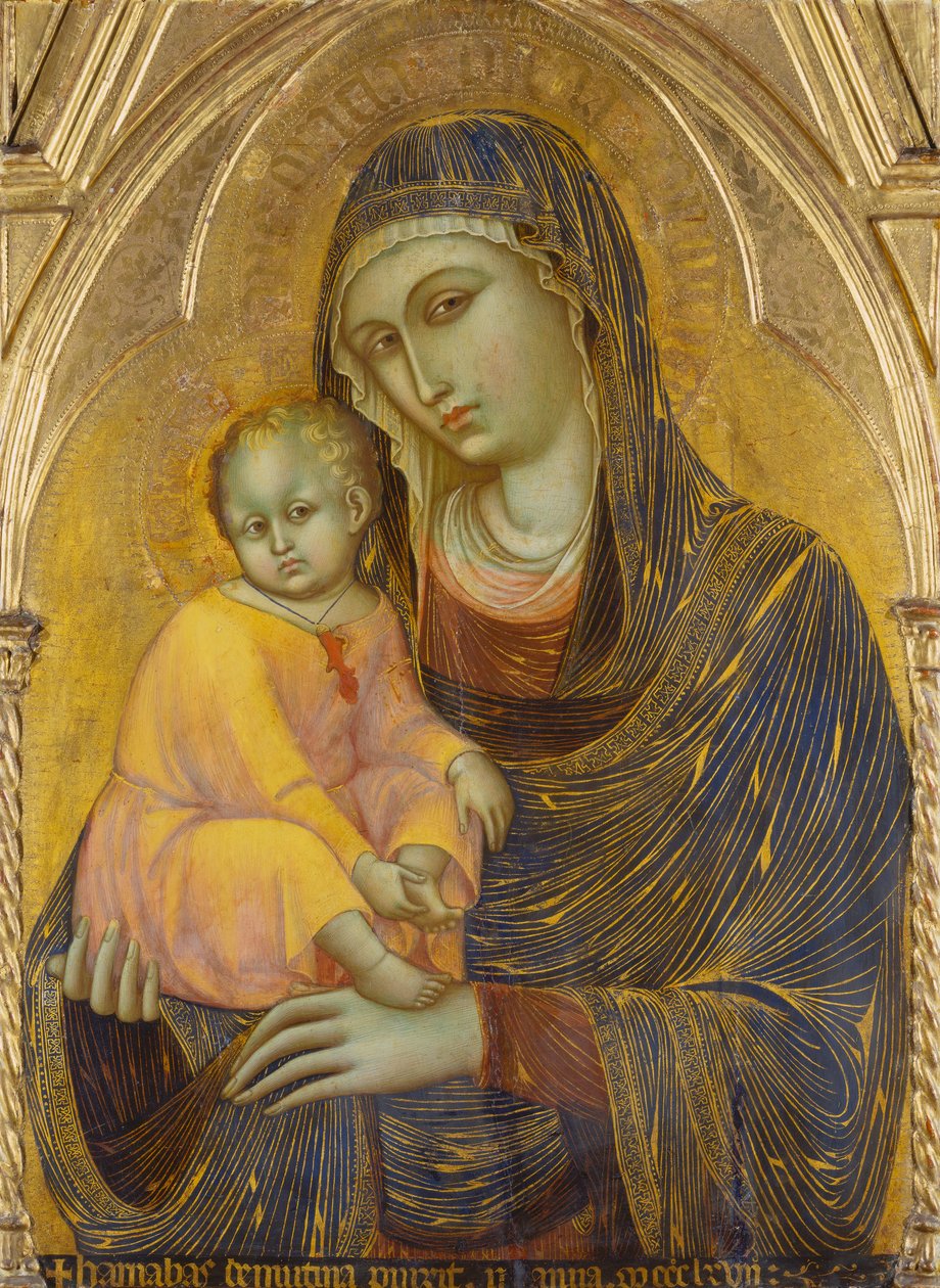 Madonna ve Çocuk by Barnaba da Modena