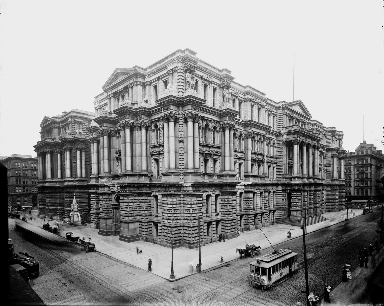 Belediye Binası ve İlçe Binası, Chicago, Illinois, ABD by Barnes and Crosby