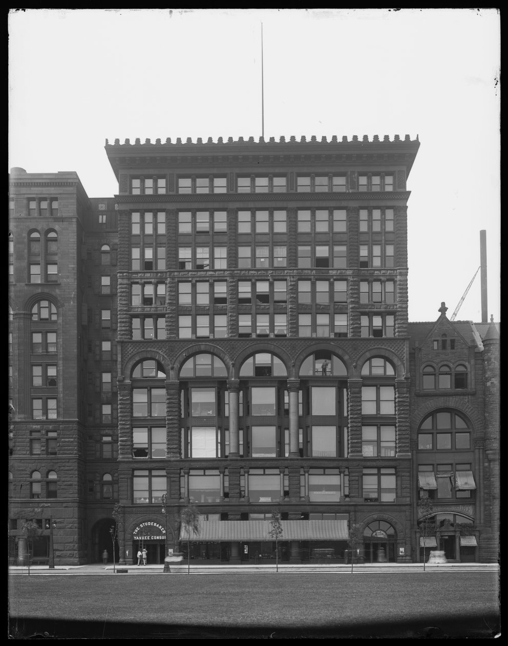 Güzel Sanatlar Binası, Chicago, Illinois, ABD, c.1903 (s/b fotoğraf) by Barnes and Crosby