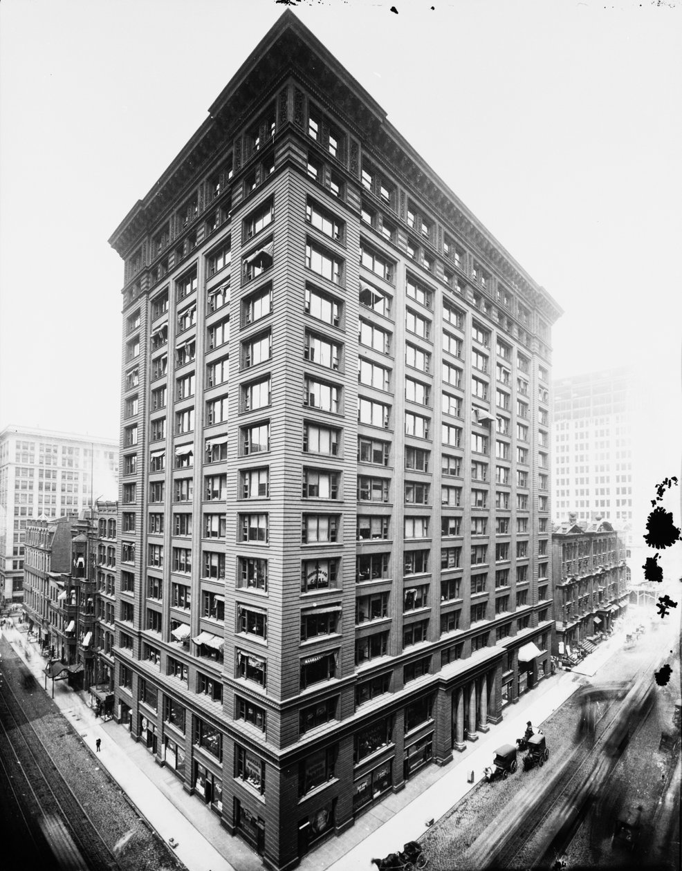 Marquette Building, Chicago, Illinois, ABD, c.1900 (s/b fotoğraf) by Barnes and Crosby