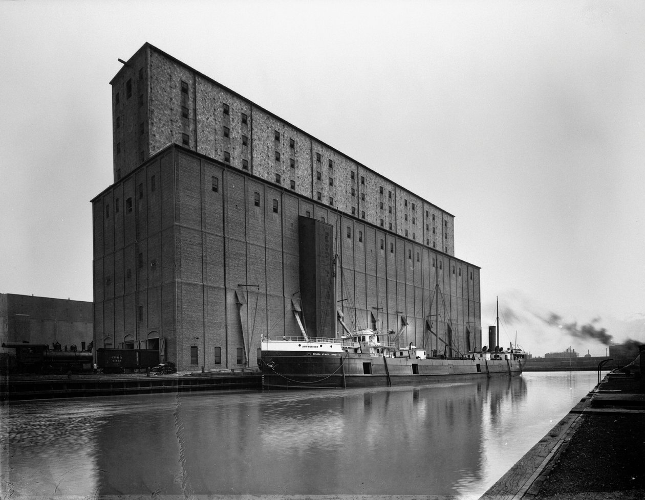 S. S. Arthur Orr, Armor Elevator E, Chicago, Illinois, ABD, c.1905 (s/b fotoğraf) by Barnes and Crosby