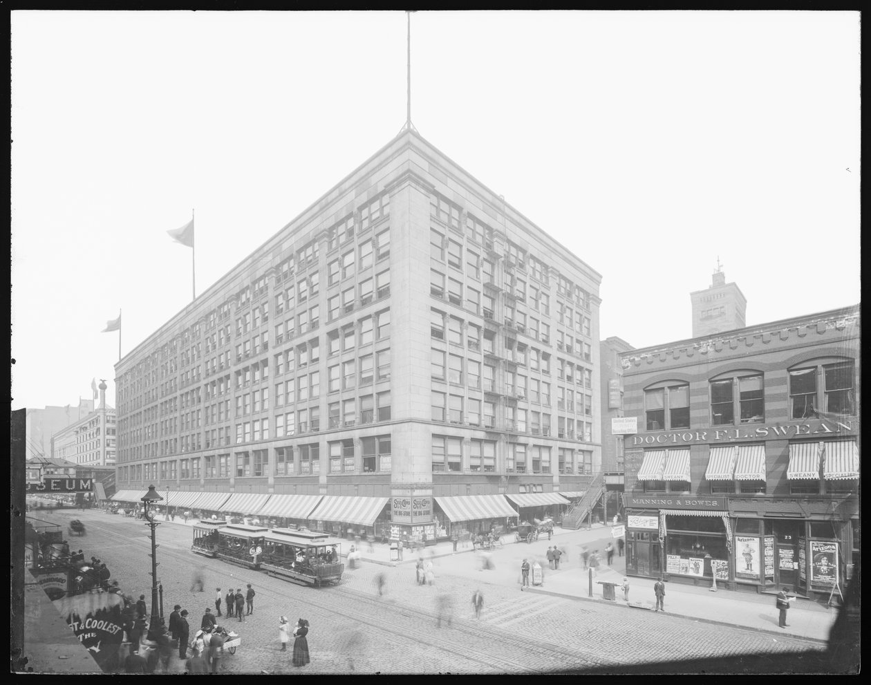 Siegel, Cooper & Company binası, Chicago, Illinois, ABD, c.1905 (s/b fotoğraf) by Barnes and Crosby