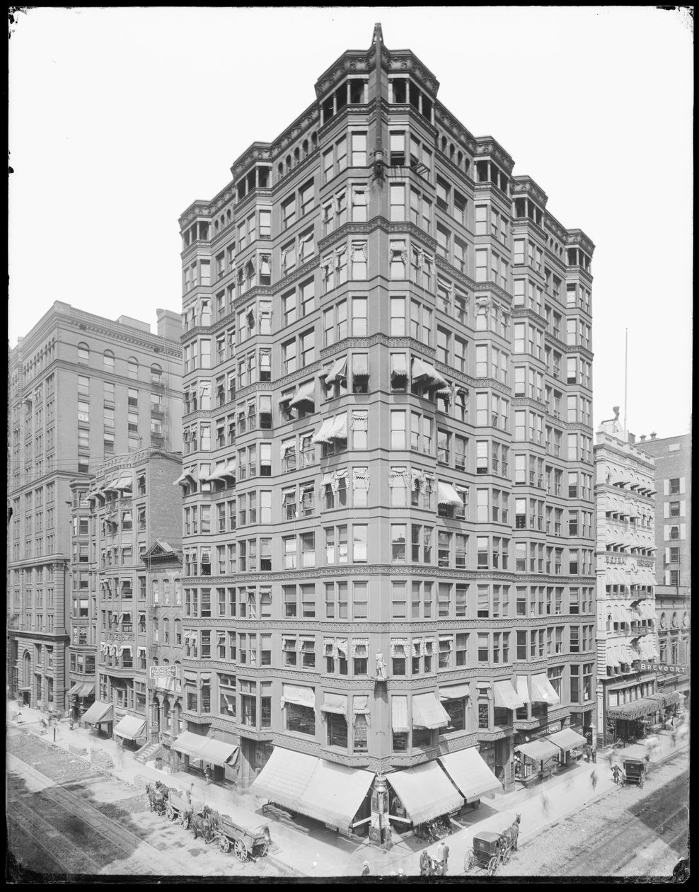 Tacoma Binası, Chicago, Illinois, ABD, 1905 dolayları (s/b fotoğraf) by Barnes and Crosby