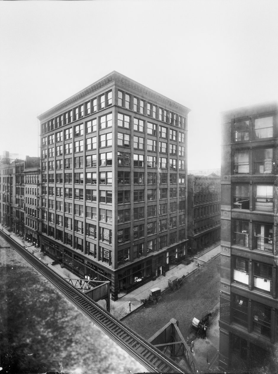 Williams Building, Chicago, Illinois, ABD, c.1905 (s/b fotoğraf) by Barnes and Crosby