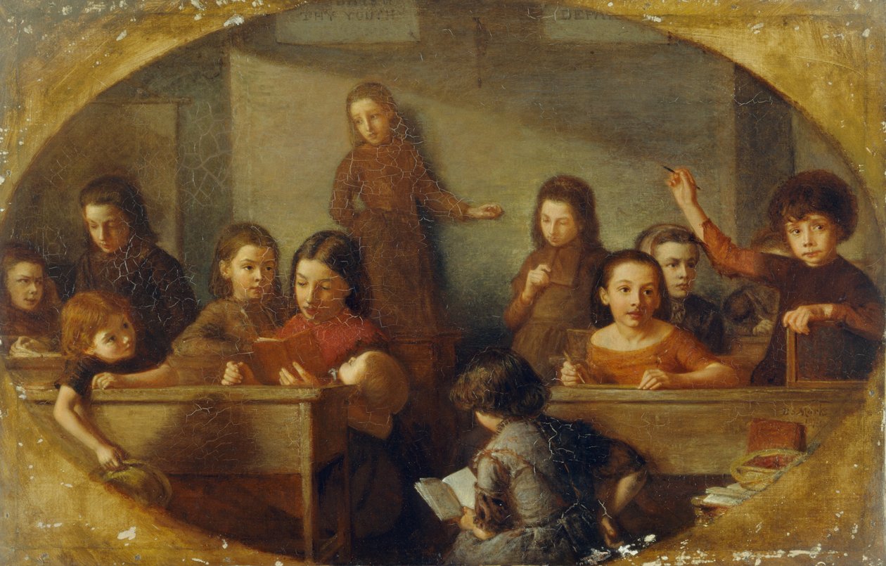 Yatılı Okul Çocukları by Barnett Samuel Marks